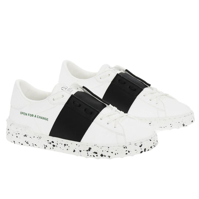 Valentino White Leather Di Calfskin Sneaker