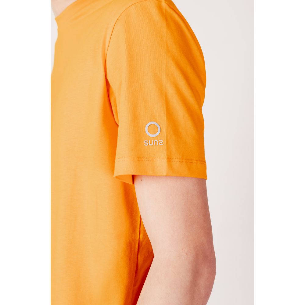 Suns Orange Cotton T-Shirt