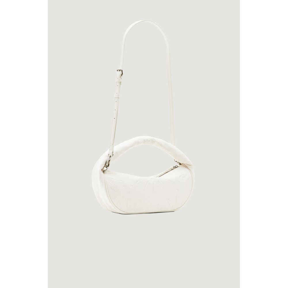 Desigual Cream Juta Handbag