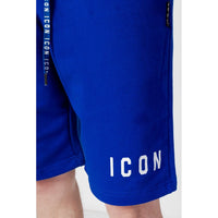 Icon Blue Cotton Short