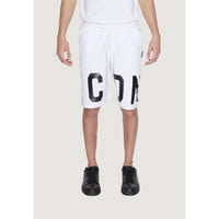 Icon White Cotton Short