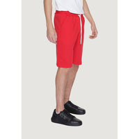 Icon Red Cotton Short