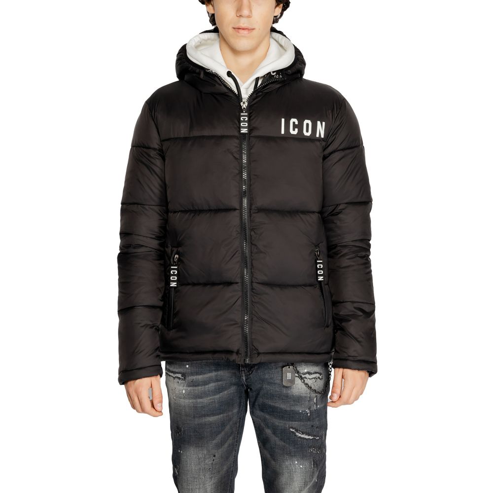 Icon Black Nylon Jacket