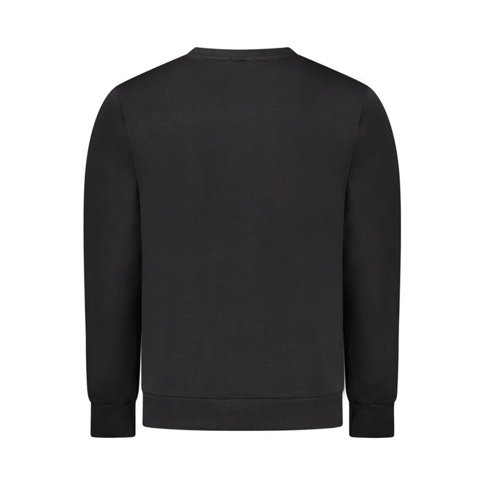 Rifle Black Cotton Sweater