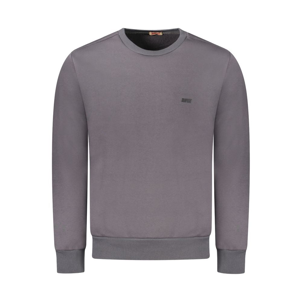 Rifle Gray Cotton Sweater