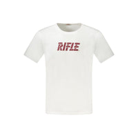 Rifle White Cotton T-Shirt