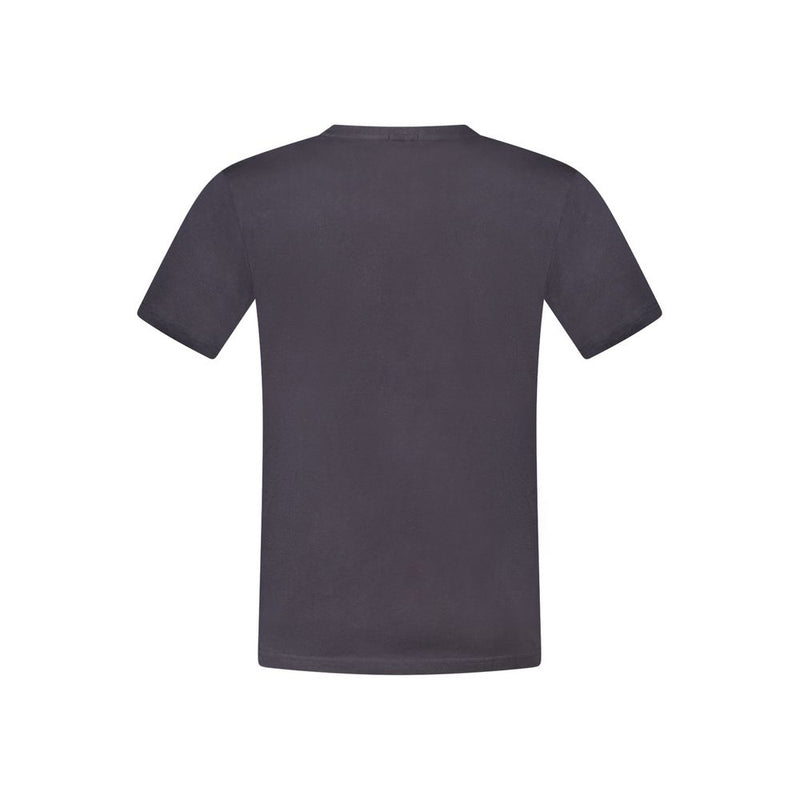 Rifle Blue Cotton T-Shirt