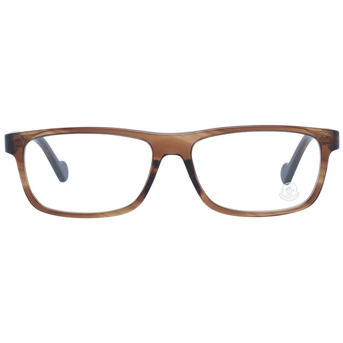 Moncler Brown Men Optical Frames