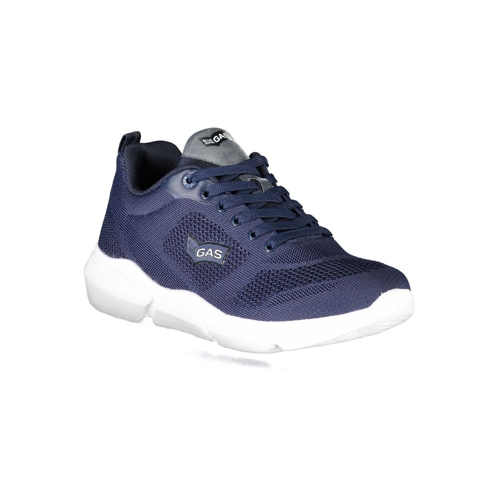 Gas Blue Polyester Sneaker