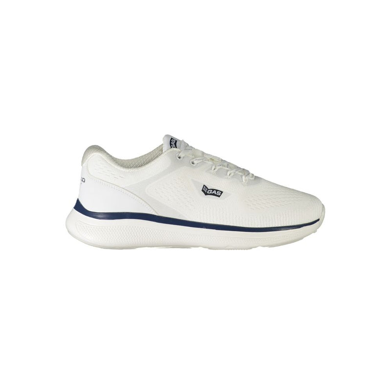 Gas White Polyester Sneaker