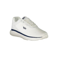 Gas White Polyester Sneaker