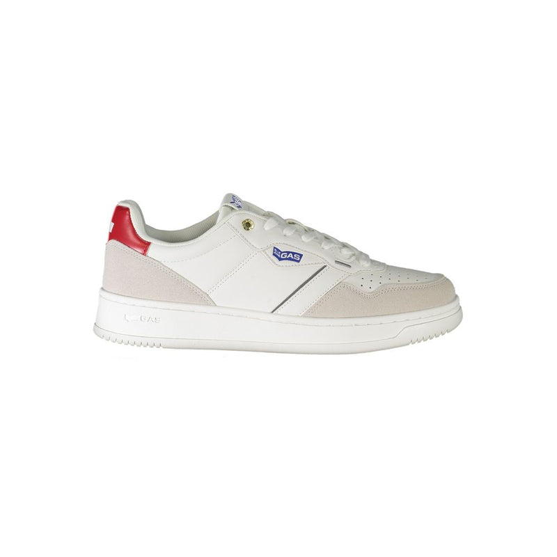 Gas White Polyester Sneaker