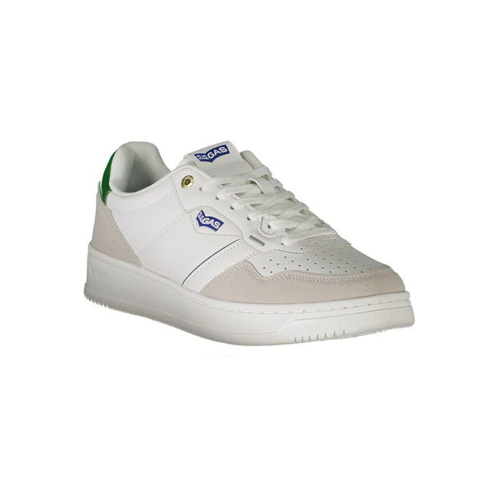 Gas White Polyester Sneaker