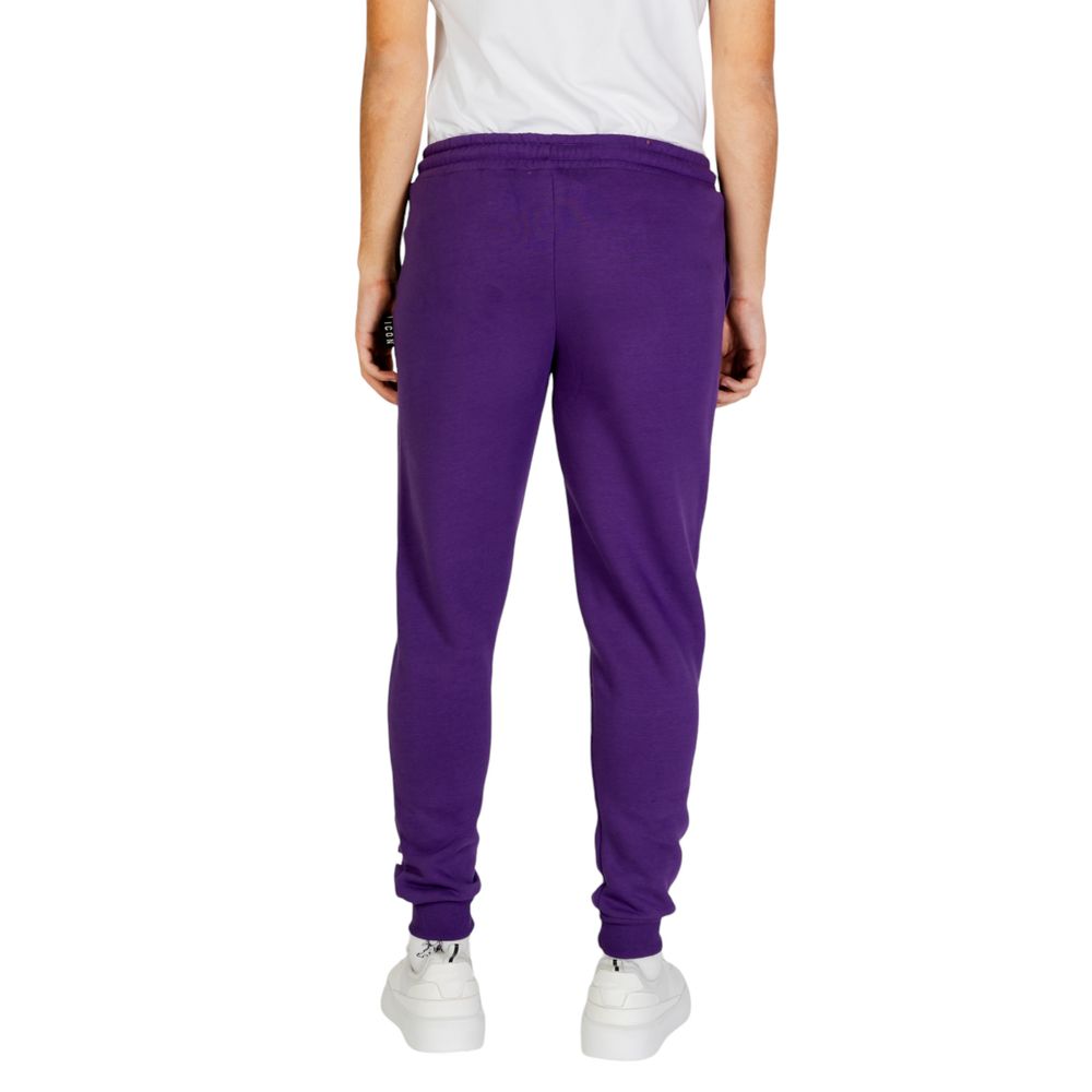 Icon Purple Cotton Clothing