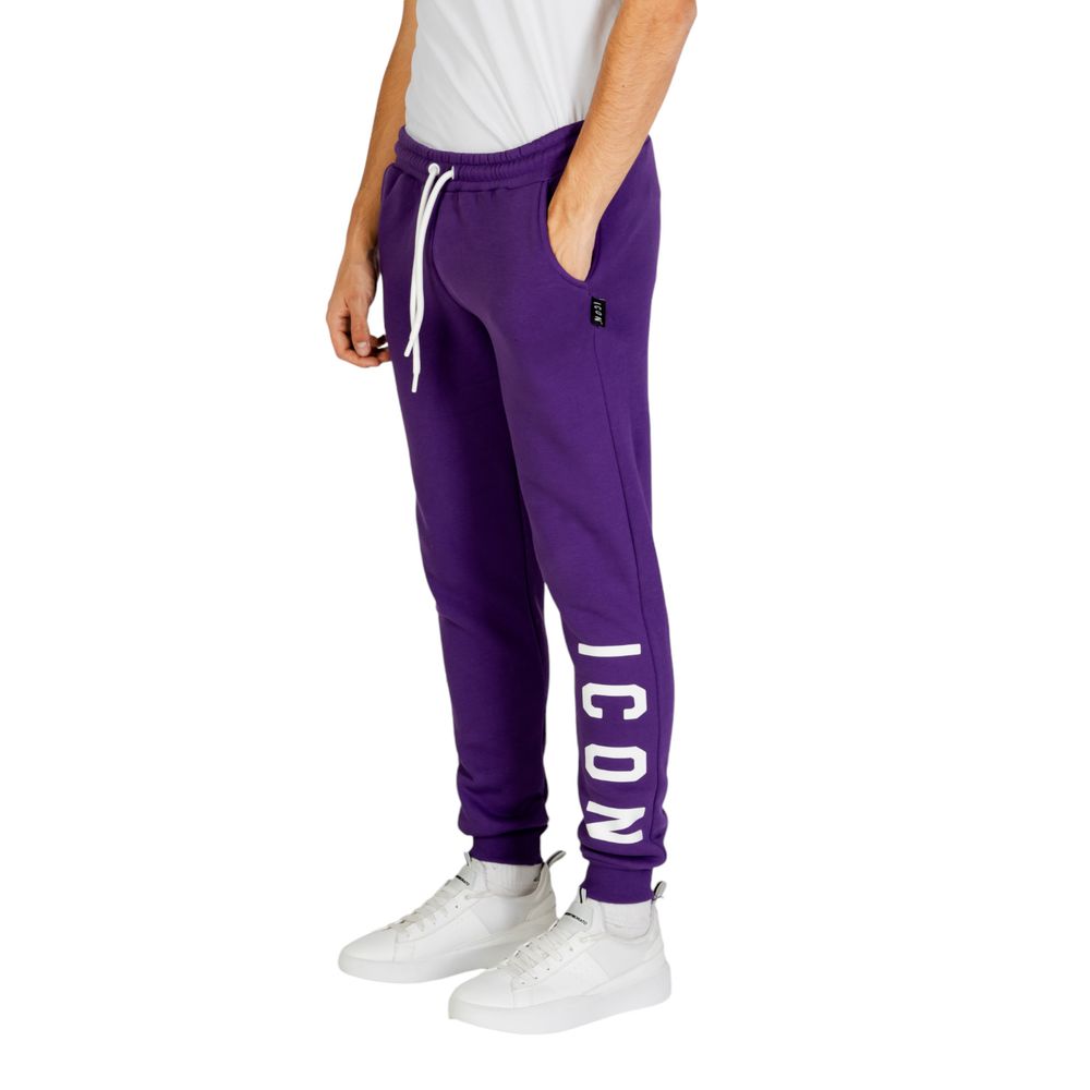 Icon Purple Cotton Clothing