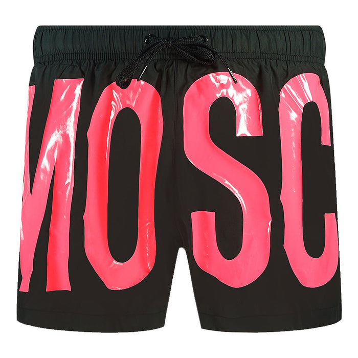 Moschino Mens 5B61445989 5206 Swim Shorts Black