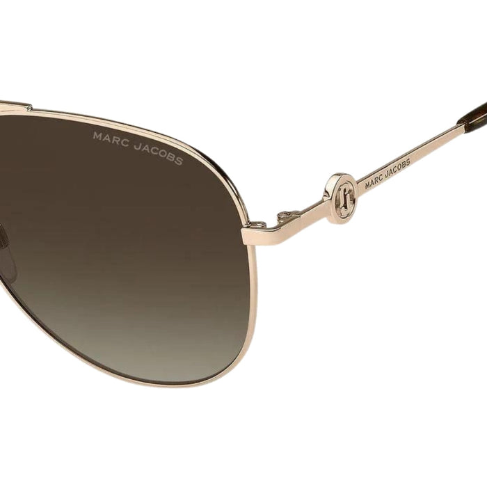 Marc Jacob 653 01Q HA Gold Sunglasses 59/13/145