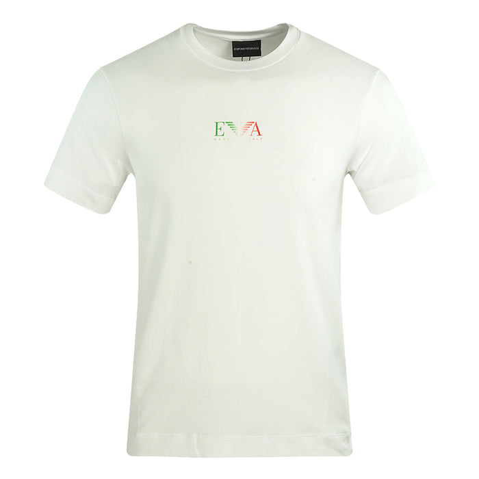 Emporio Armani Mens T Shirt 6H1T71 0100 White