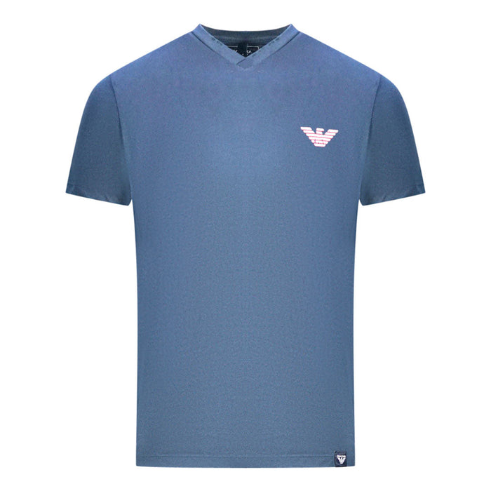Emporio Armani Mens T Shirt 6Y6T16 6J00Z 1579 Navy Blue