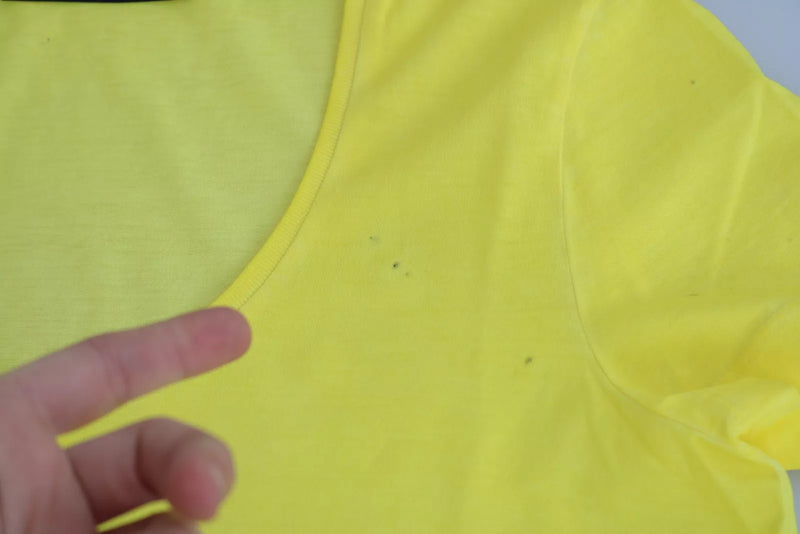 Dsquared² Yellow Round Neck Short Sleeve Shirt Top Blouse