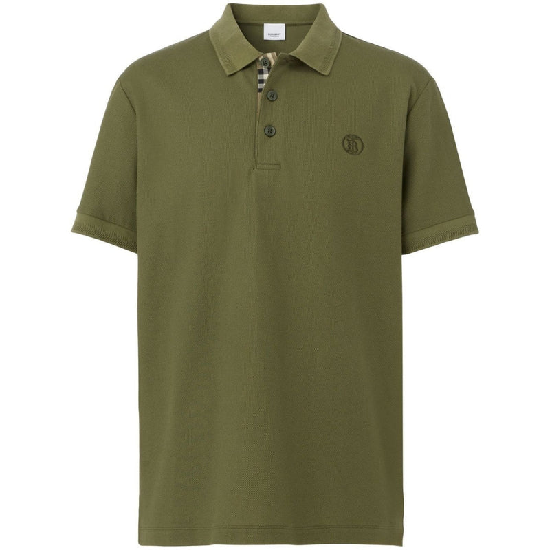 Burberry Mens Polo Shirt 8055226 Eddie Olive