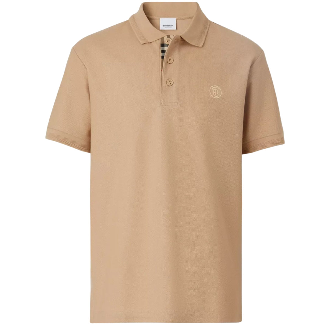 Burberry Mens Polo Shirt 8057088 Eddie Camel