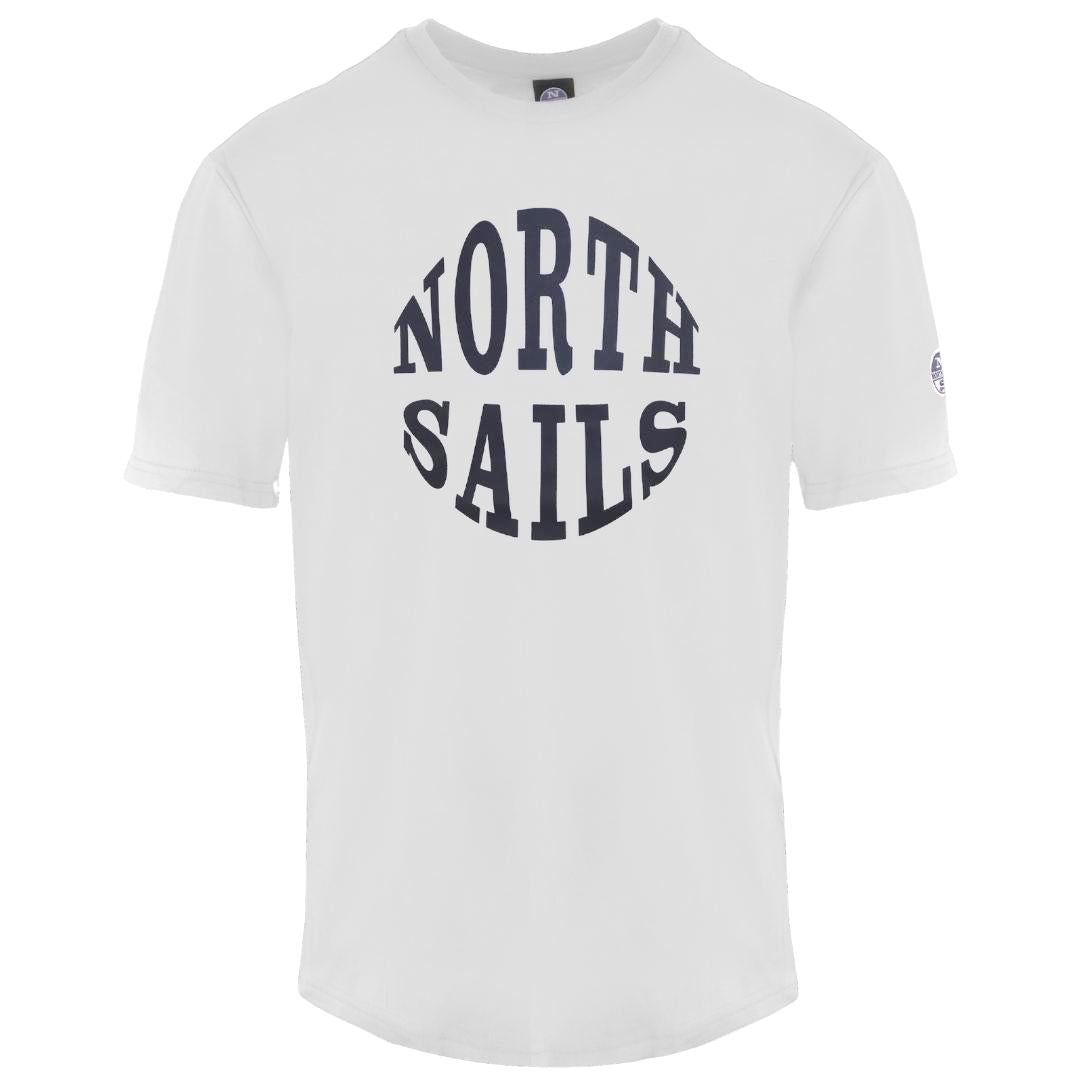 North Sails Herren 9023980101 T-Shirt Weiß