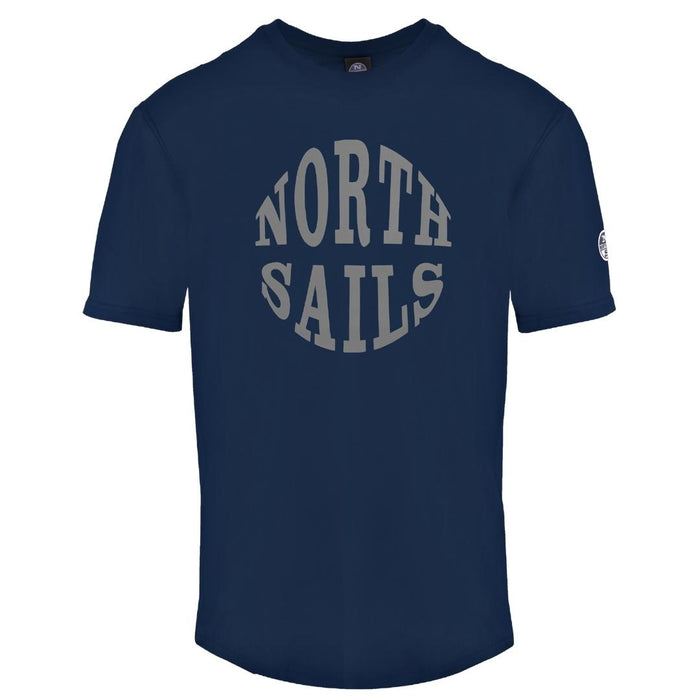 North Sails Mens 9023980800 T Shirt Blue