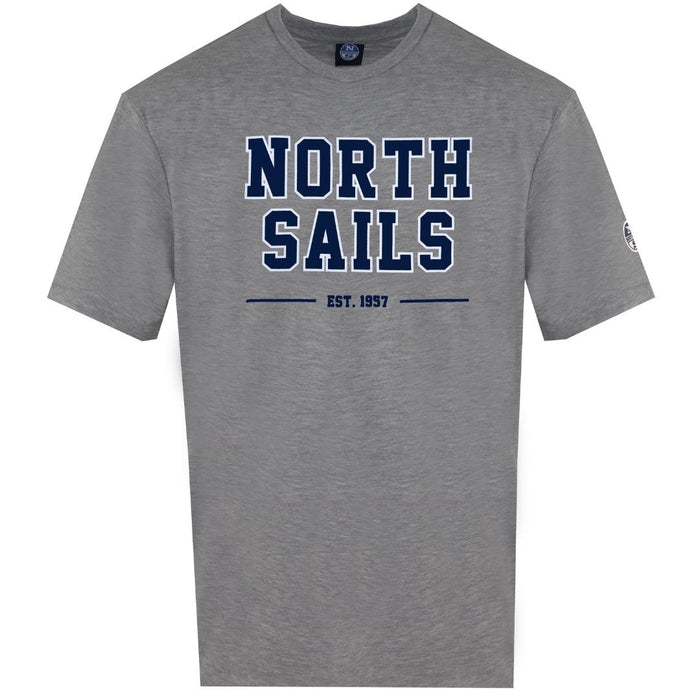 North Sails Mens 9024060926 T Shirt Grey