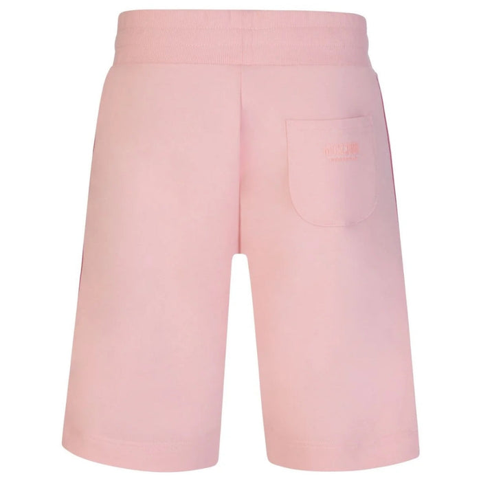 Moschino Branded Tape Legs Pink Shorts S