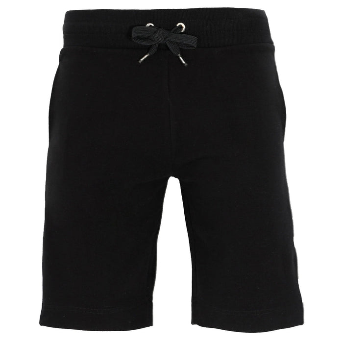 Moschino Branded Tape Legs Black Shorts XS