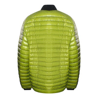 Belstaff Airframe Neon Yellow Shiny Down Filled Jacket XXL