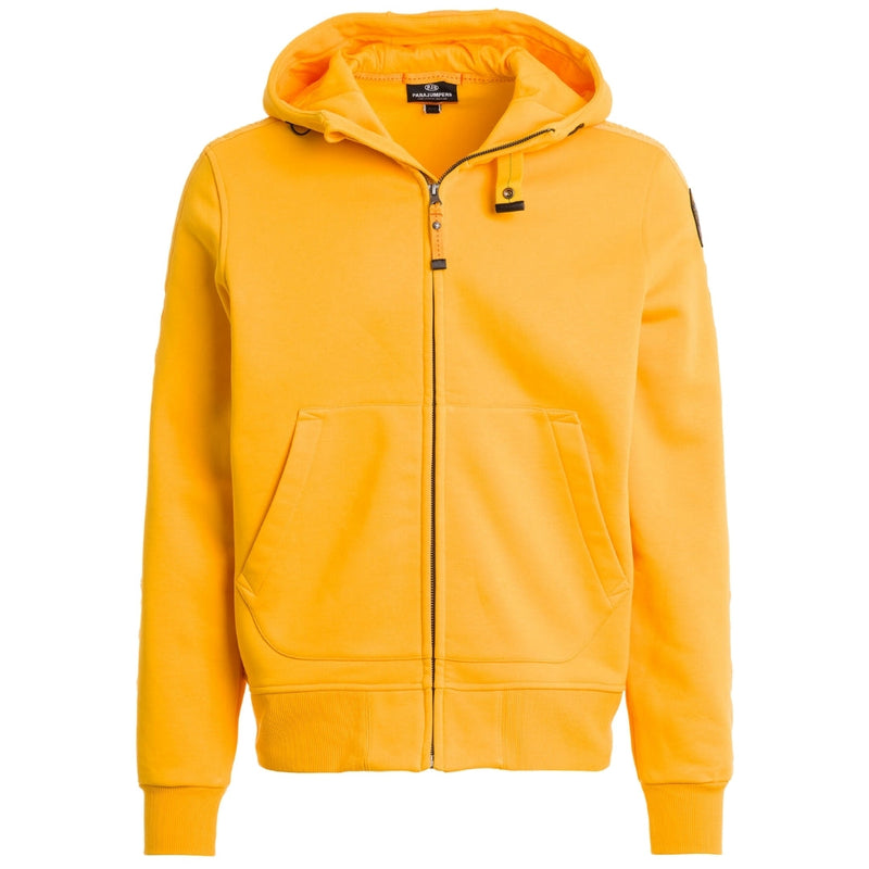 Parajumpers Aldrin Yellow Zip-Up Hoodie L