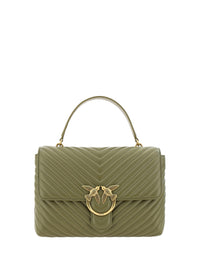 PINKO Emerald Elegance Handtasche aus Kalbsleder