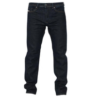 Diesel Buster-X Brown Badge Tapered Fit Dark Blue Jeans W33 / 32L