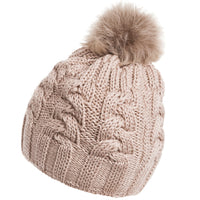 Parajumpers Womens Cable Hat Beige