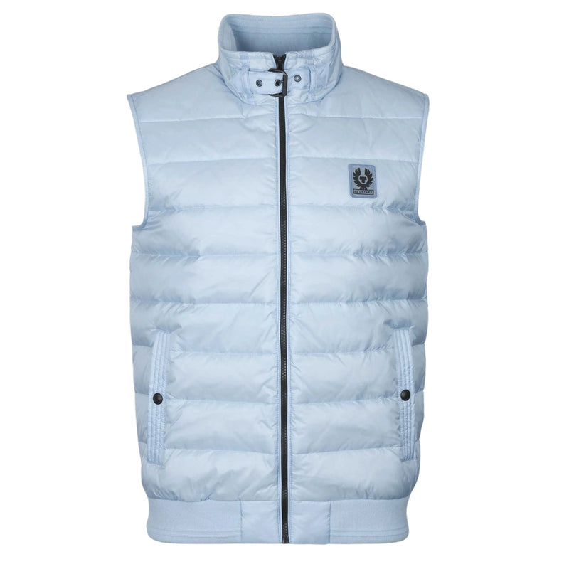 Belstaff Circuit Sky Blue Gilet Down Jacket S