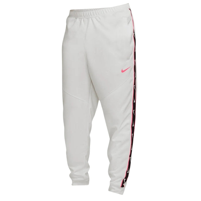 Nike Logo Taped Hem White Sweatpants L