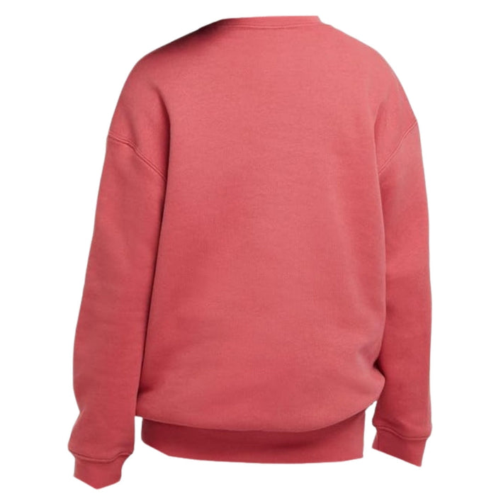 Nike Logo Youth Crewneck Pink Sweatshirt S