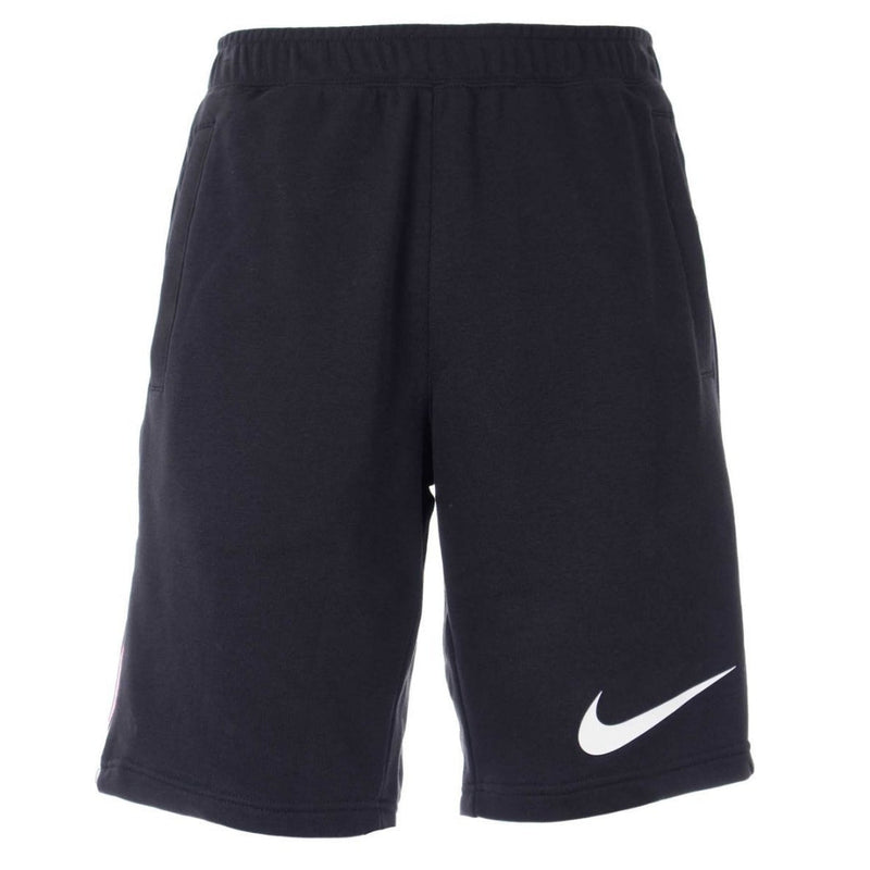 Nike Pink Taped Hem Black Shorts XS