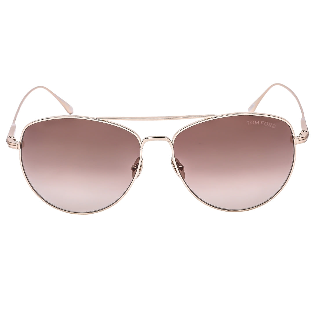 Tom Ford FT0784 28F Milla Rose Gold Sunglasses 59/15/135