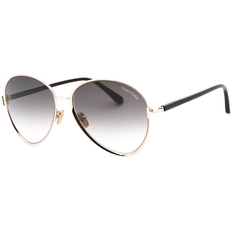 Tom Ford FT1028 Rio 28B Rose Gold Sunglasses 59/16/140