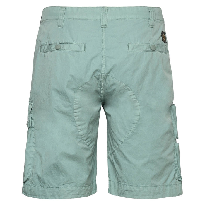 Belstaff Hacker Steel Green Cargo Shorts W30