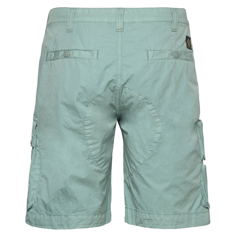 Belstaff Hacker Steel Green Cargo Shorts W30