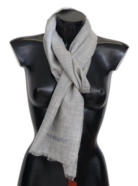 Missoni Eleganter beigefarbener Unisex-Schal aus Wolle und Seide