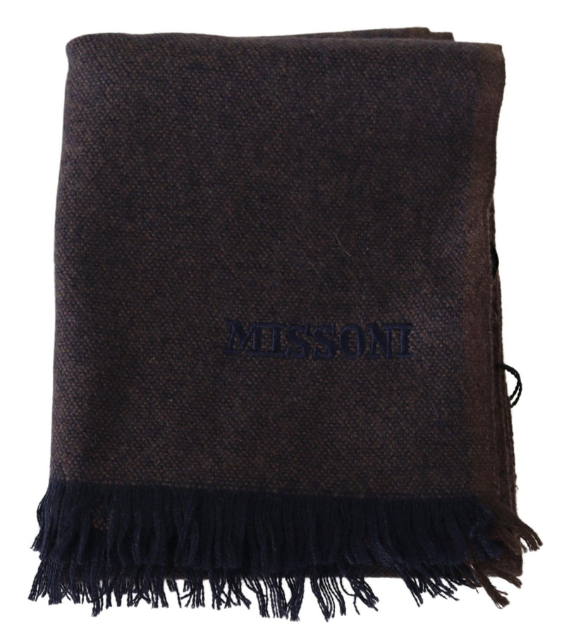 Missoni Eleganter Kaschmir-Unisex-Schal mit Fransen