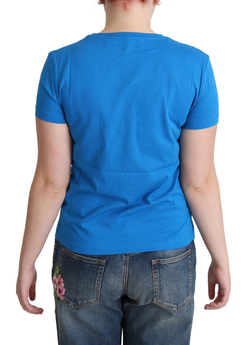 Schickes Moschino-Baumwoll-T-Shirt mit einzigartigem Print