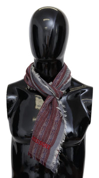 Mehrfarbiger Designer-Schal aus Wollmischung von Missoni Chic