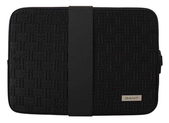 Gant – Elegante Laptophülle aus Neopren in Schwarz