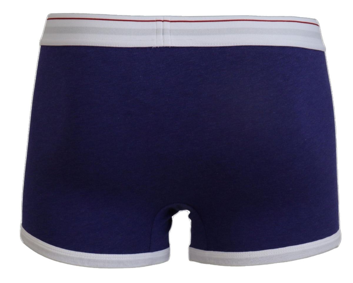 Dsquared² Schicke Boxershorts aus Stretch-Baumwolle in Blau und Weiß
